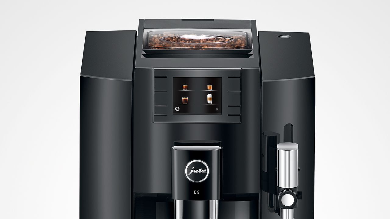 Jura E8 review perfect coffee, every time from a chic bean to cup