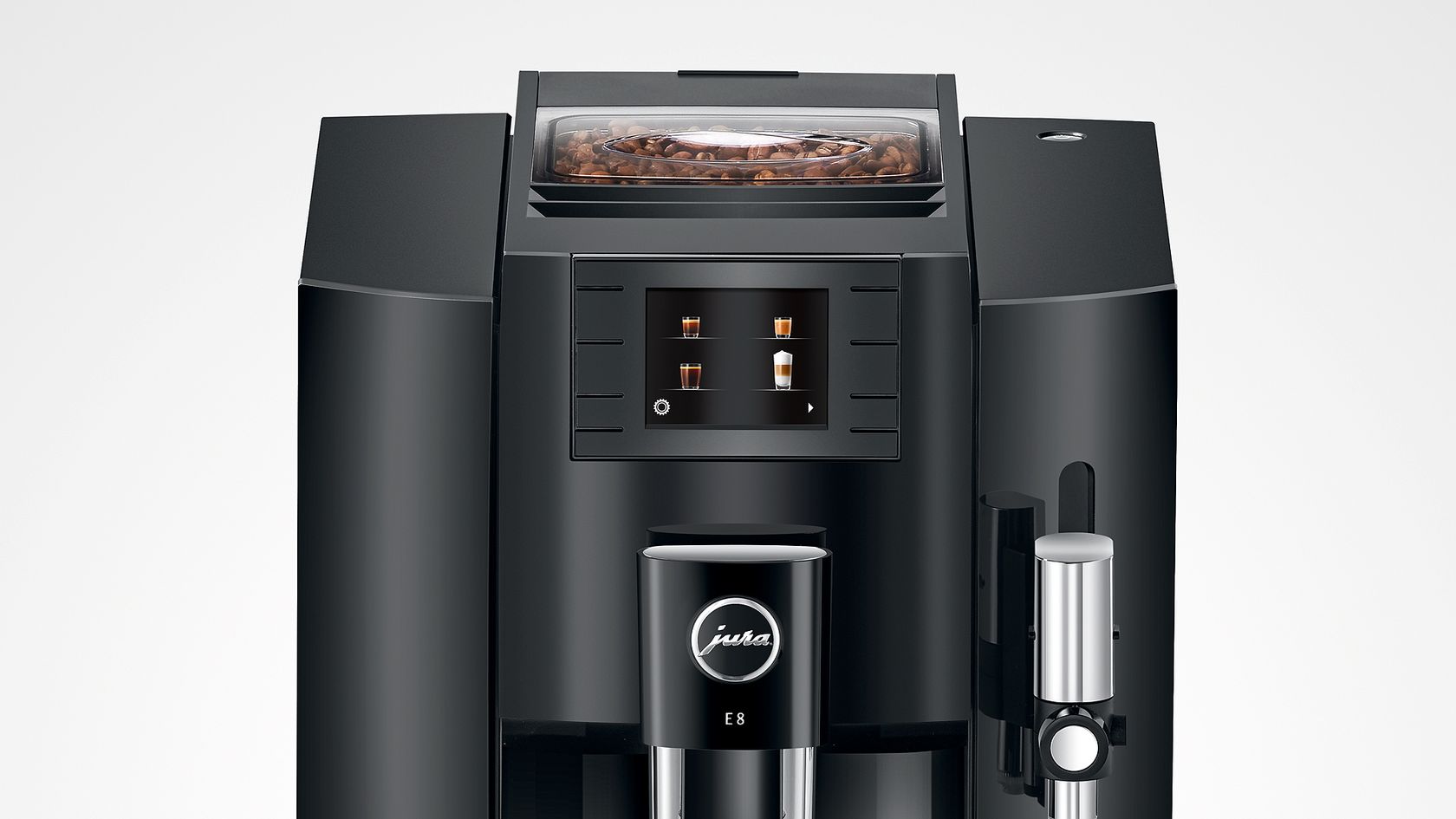 Jura E8 review perfect coffee, every time from a chic bean to cup