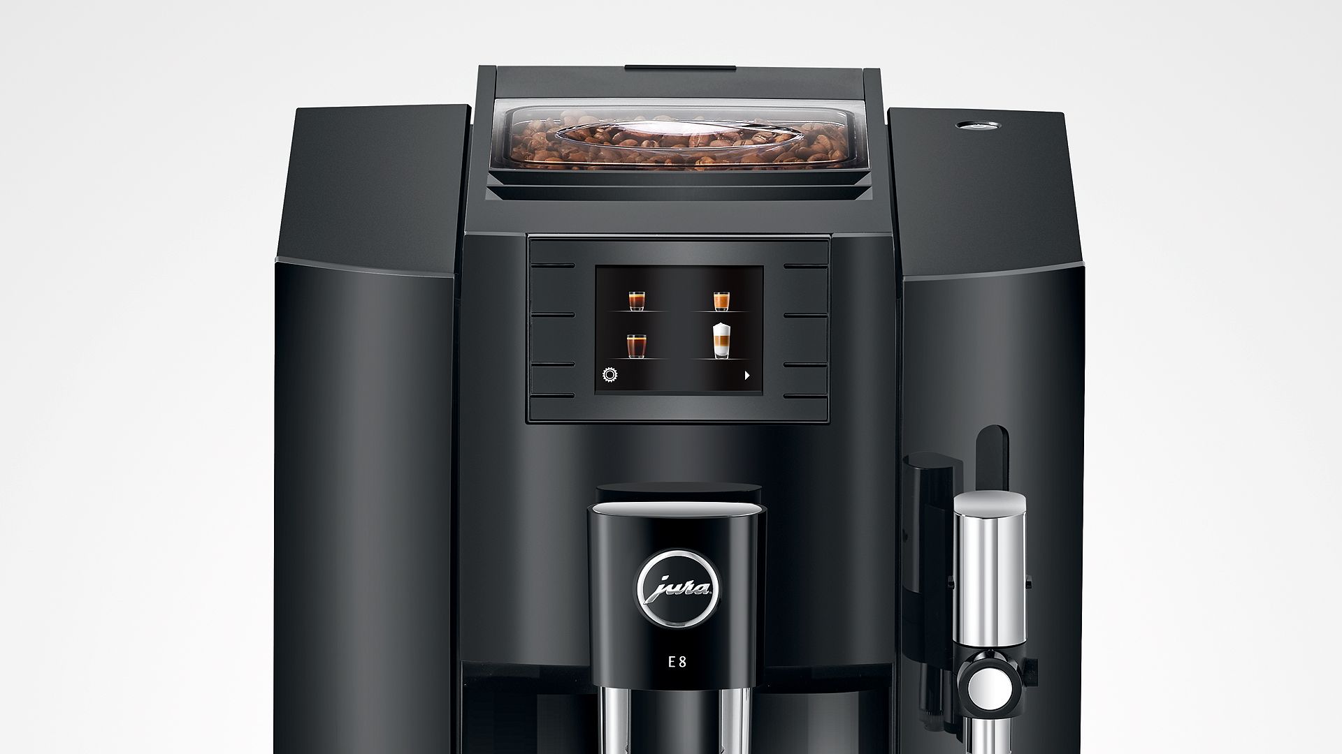 Jura E8 review perfect coffee, every time from a chic bean to cup