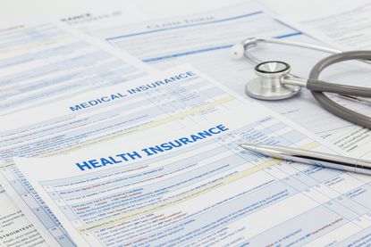Health insurance papers. 