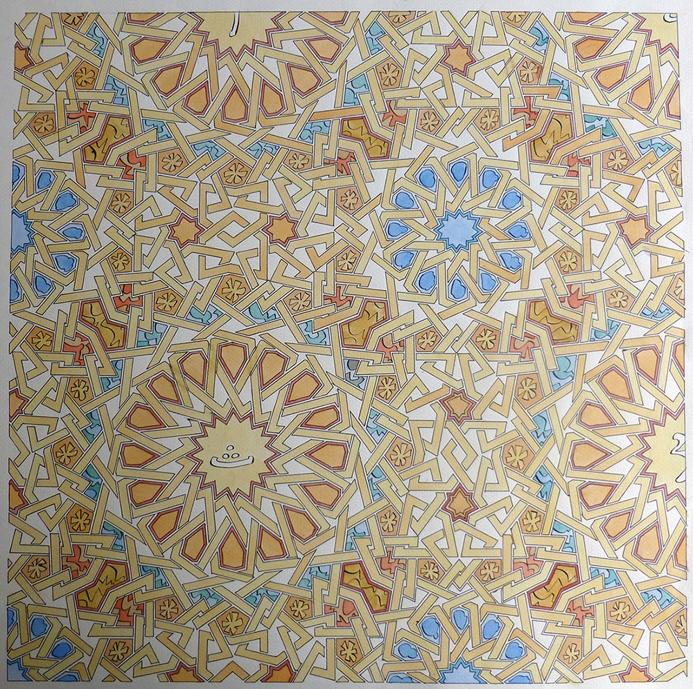 Eric Broug's art is inspired by Islamic geometric design