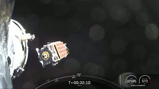 The Sirius XM satellite SXM-8 is deployed in orbit after its successful launch by SpaceX on June 6, 2021.