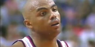 Charles Barkley during the 1993 NBA Playoffs