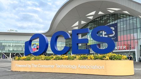 CES 2026 logo in Las Vegas