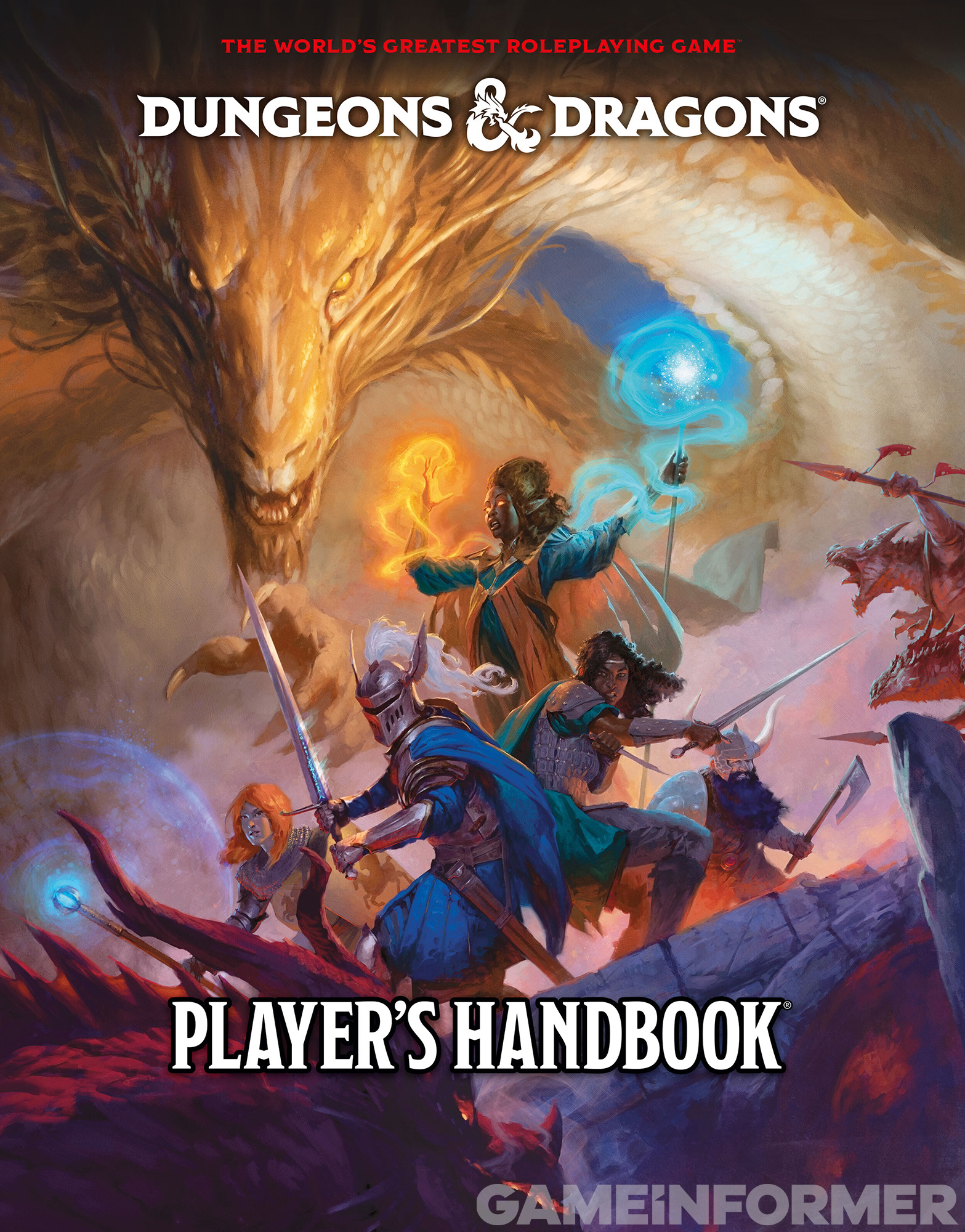 The cover artwork for Dungeons & Dragons Player's Handbook