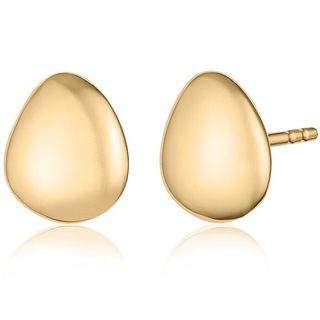 Monica Vinader Nura Small Pebble Stud Earrings