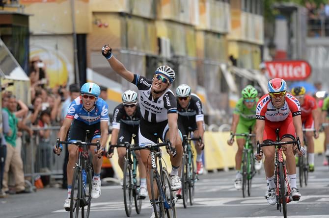 Marcel Kittel (Giant Shimano) wins the final stage
