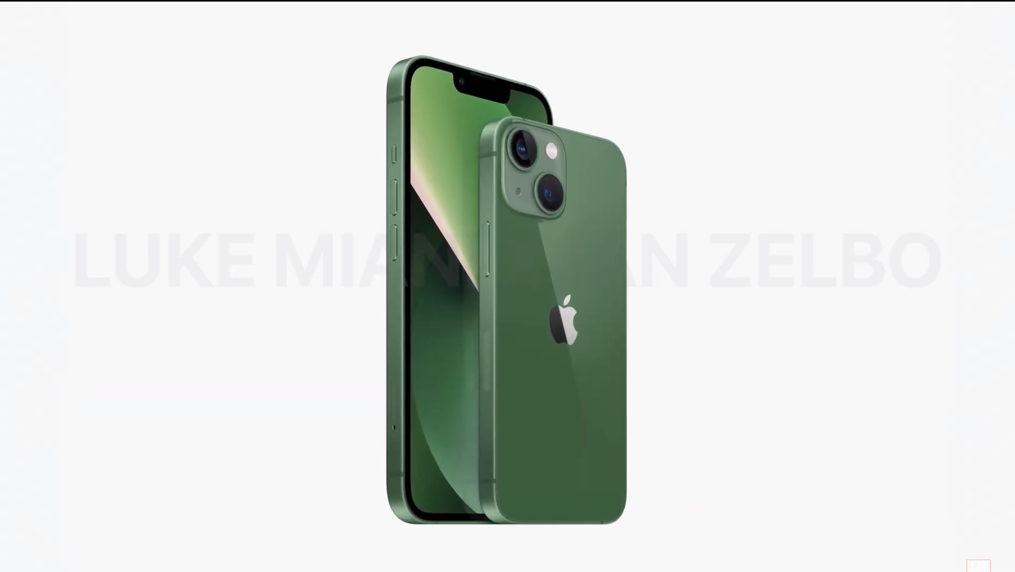 green iPhone 13