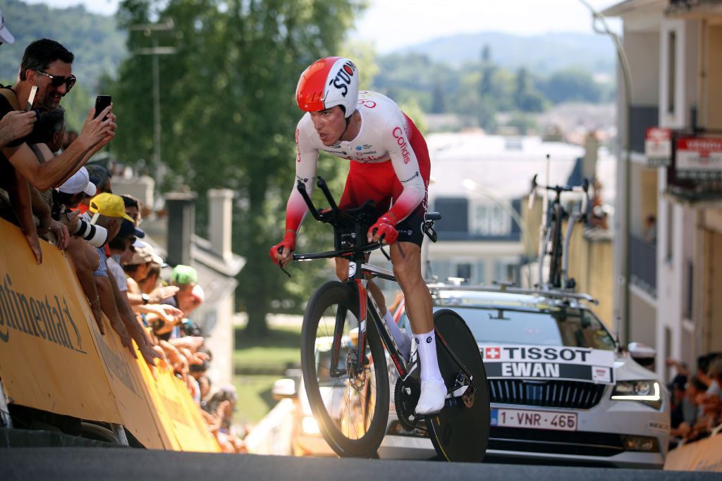 Anthony Perez, who hails from nearby Toulouse, had a good day out