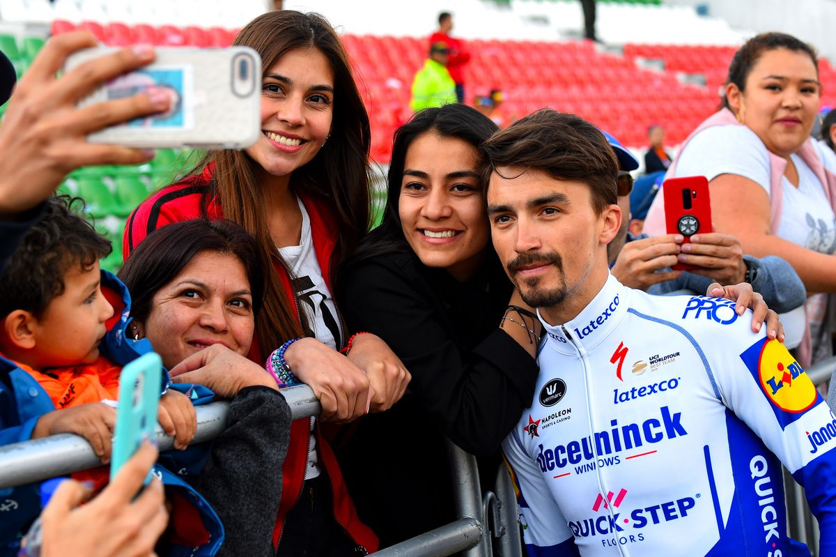 Julian Alaphilippe and friends