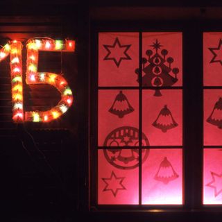 Christmas advent window for day 15