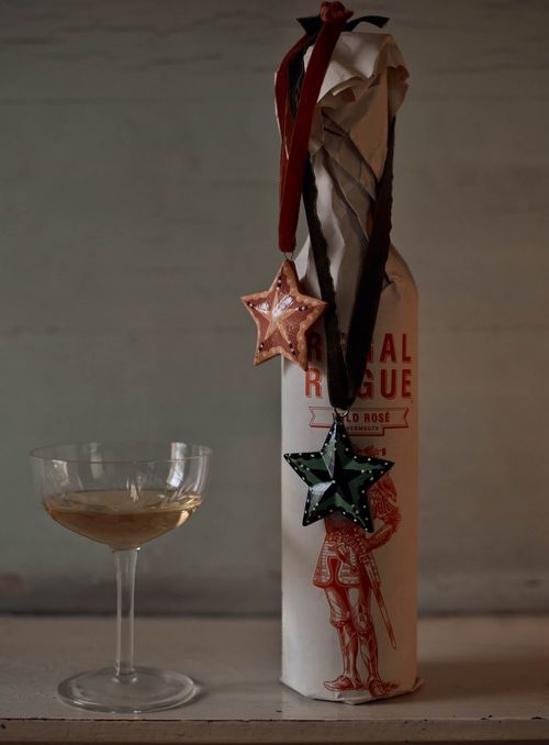 Hand Painted Star Decorations