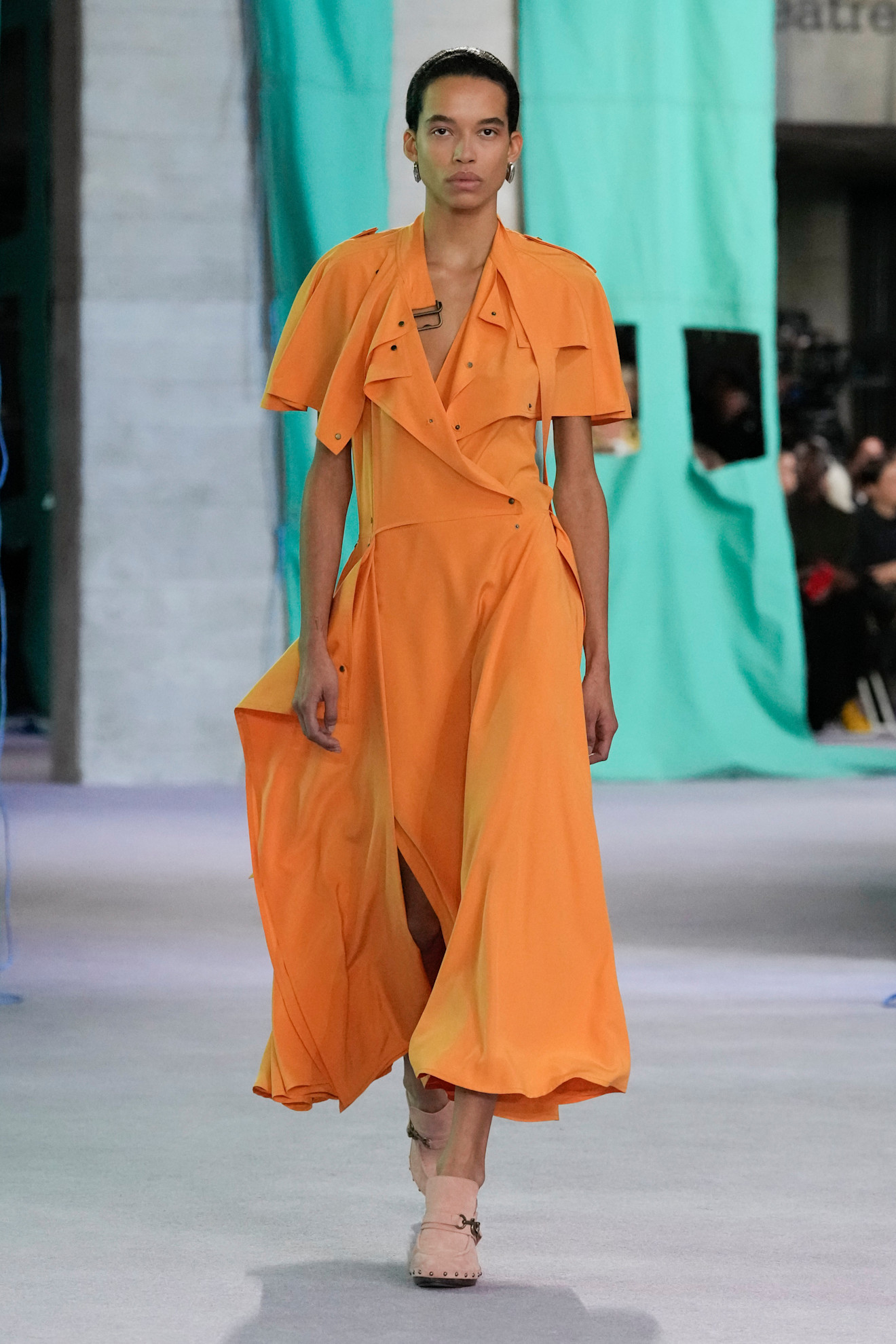 Photos from the spring and summer 2026 show the orange trend.