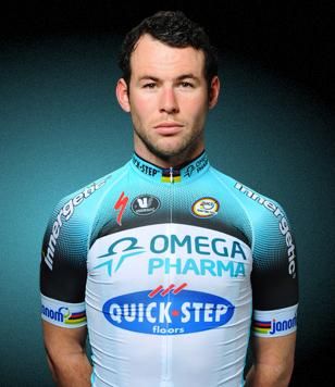 Mark Cavendish in his 2013 team kit
