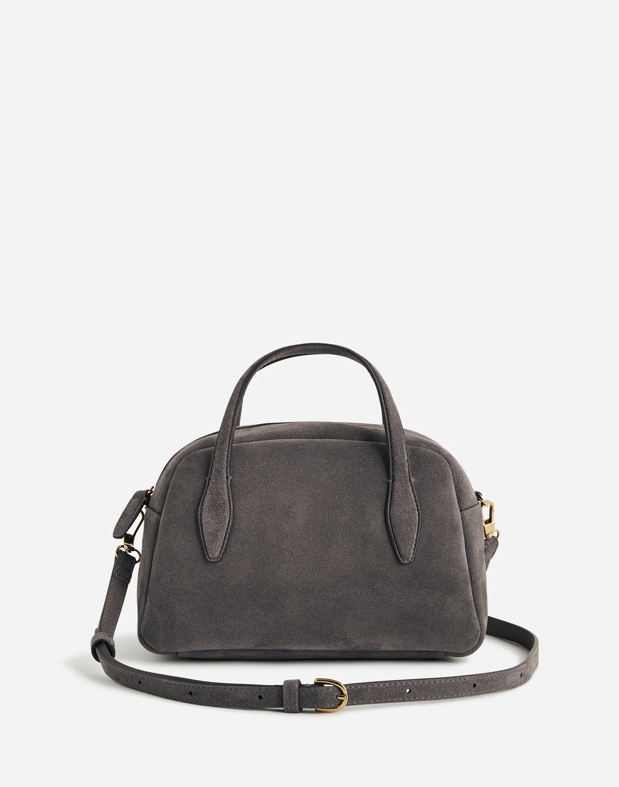Medium Crossbody Bag in Suede