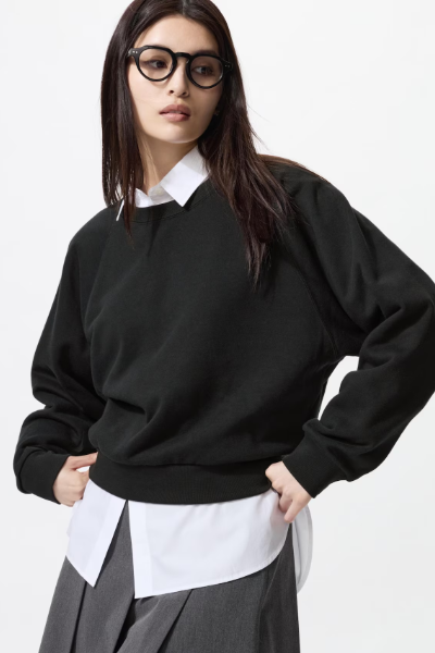 Uniqlo, Cropped Sweatshirt