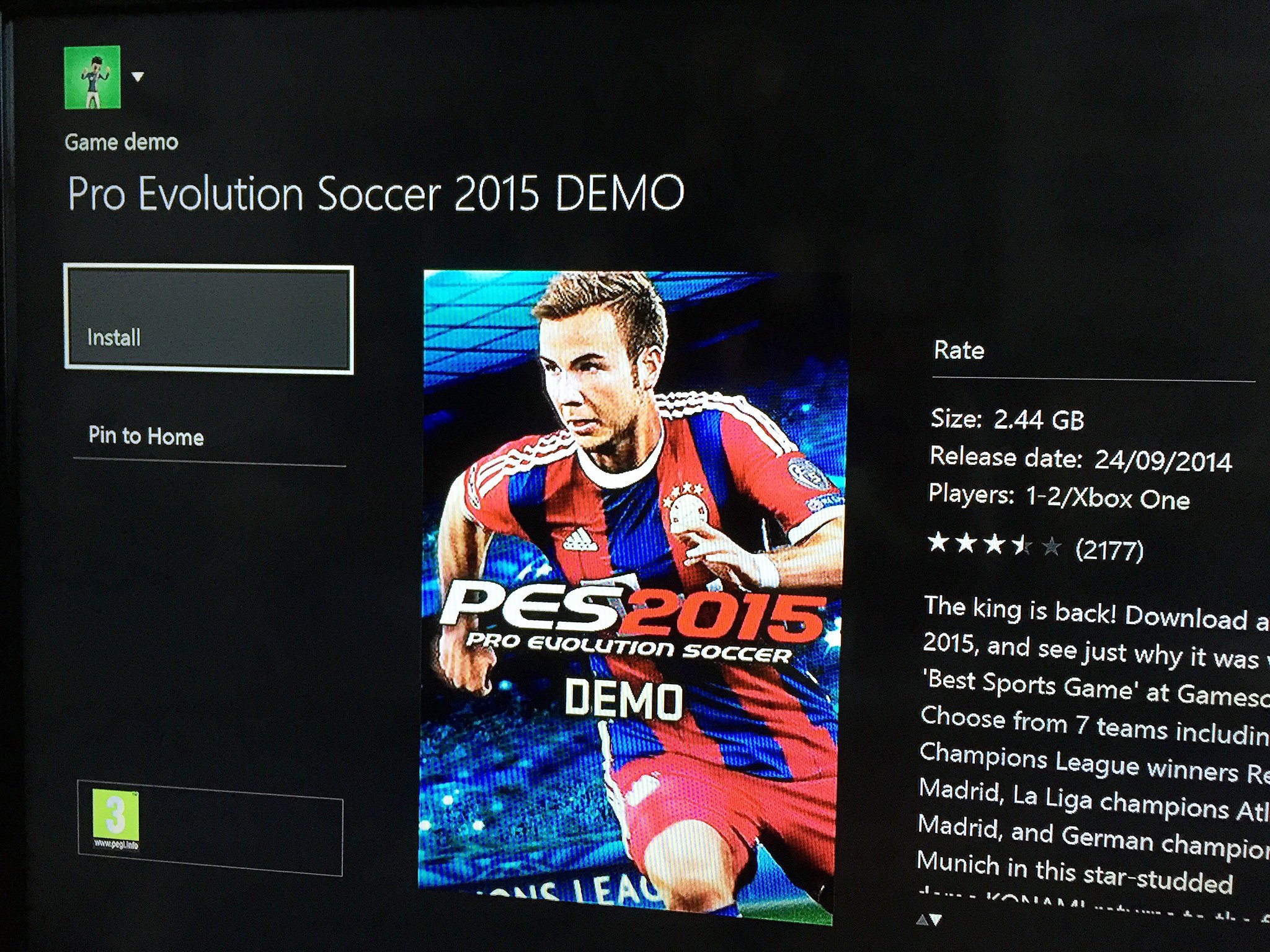 Pro Evolution Soccer 2014, Software