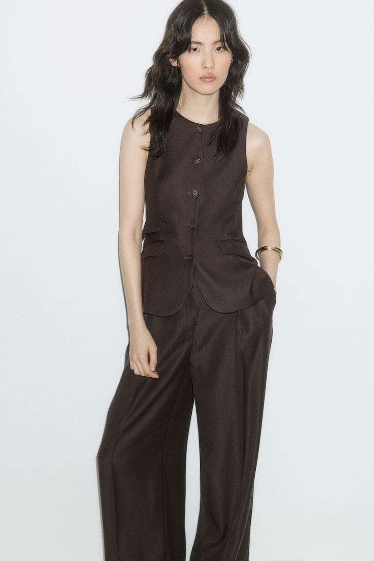 Wide Tailored Trousers