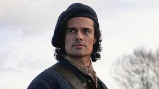 jamie roy as brian on outlander: blood of my blood