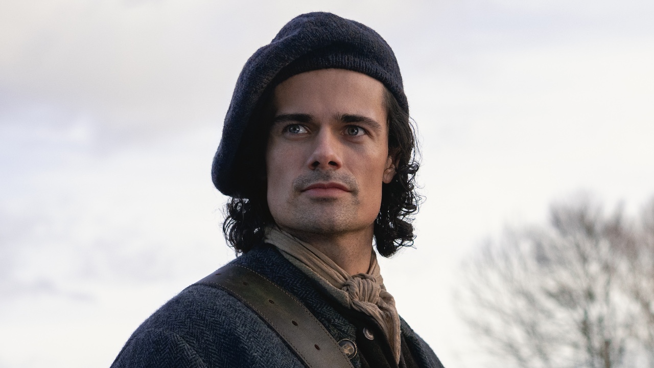 jamie roy as brian on outlander: blood of my blood