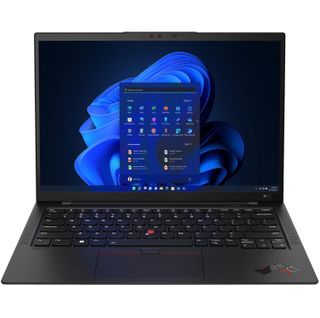 Profile shot of the Lenovo ThinkPad X1 Carbon Gen 11 laptop