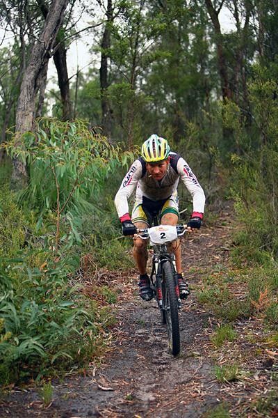 Chris Jongewaard emerges from Yaugher for the final time