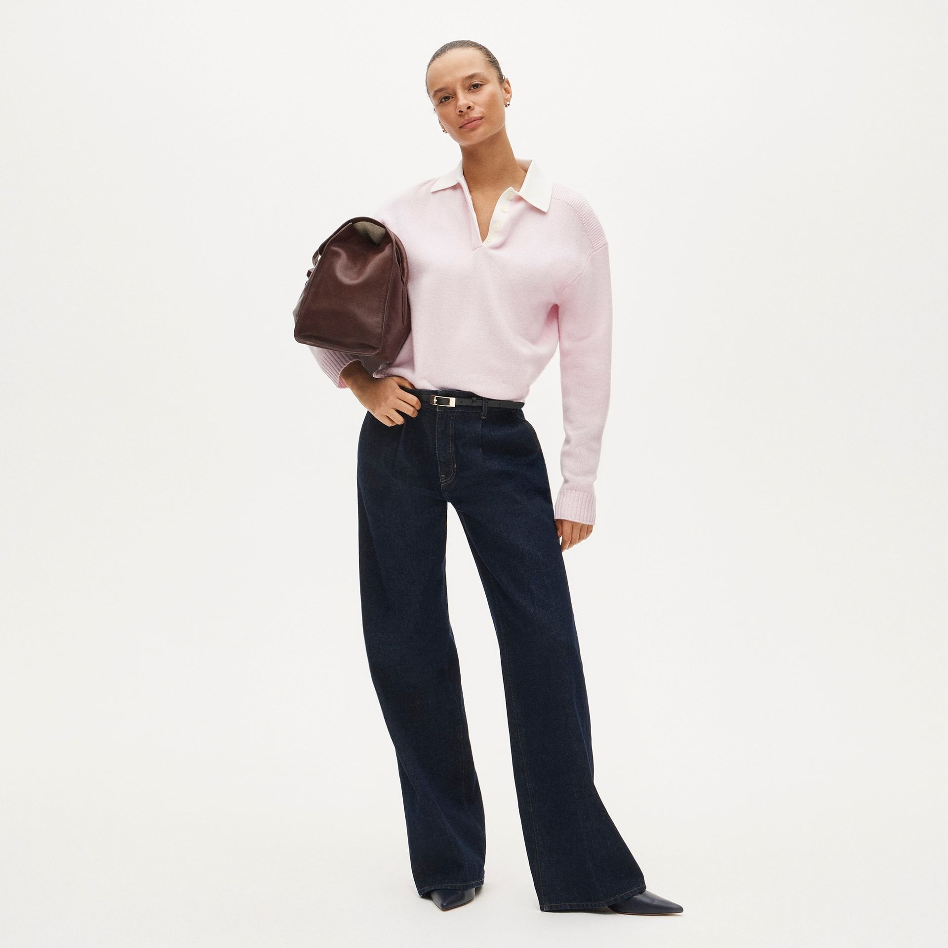 Pleated Trouser Jean