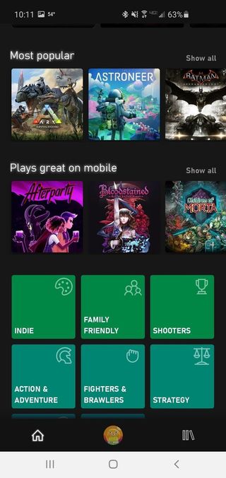 Xbox Game Pass Streaming Games List