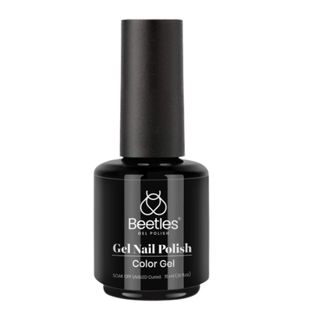 Beetles black gel nail polish 