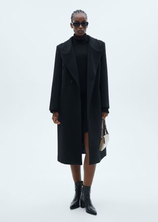 Lapels Wool Coat - Women | Mango United Kingdom