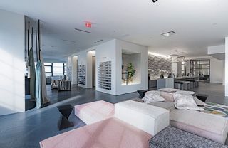 Romo New York showroom with a range of furniture