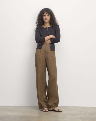 The Linen Way-High® Drape Pant