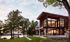 Lake Point House, New Hampshire house by Marcus Gleysteen Architects