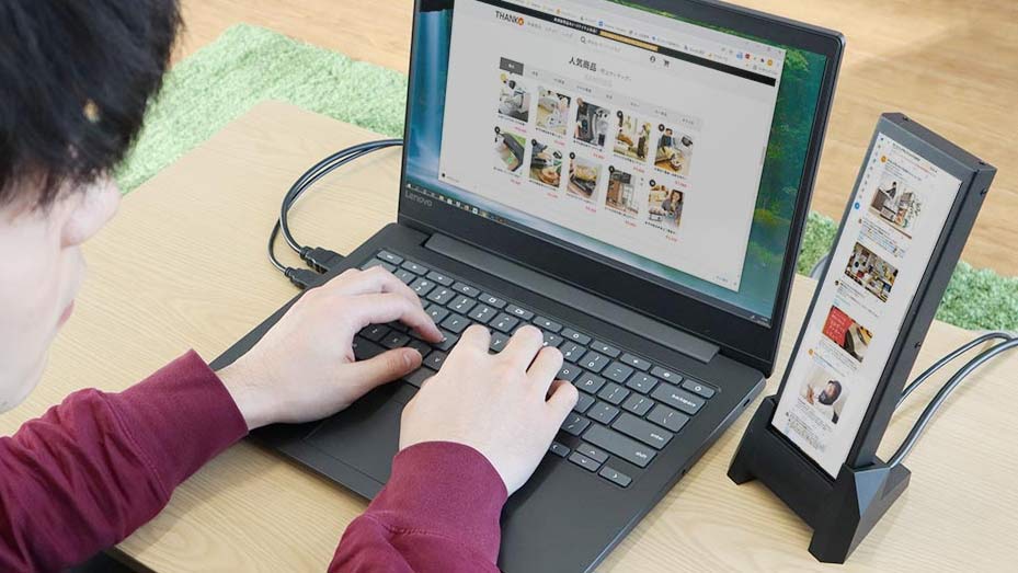 Thanko TL Portrait Display