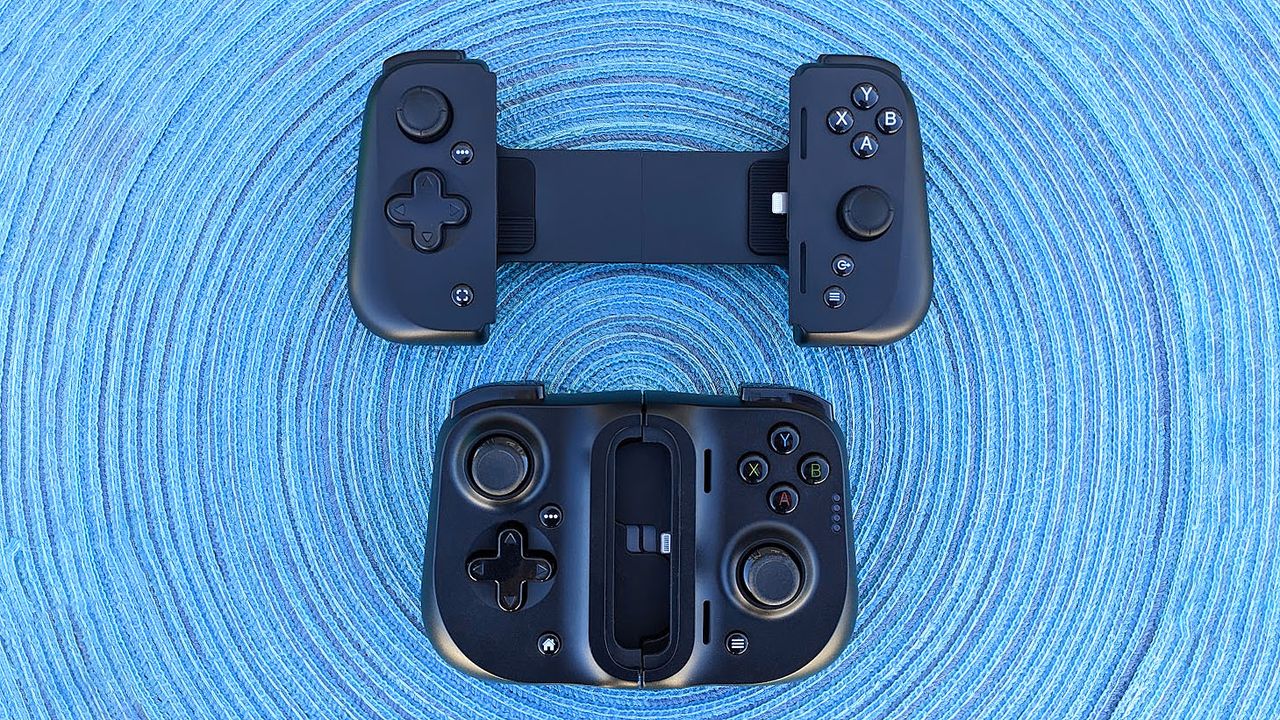 Razer Kishi V2 for iPhone compared to original front side