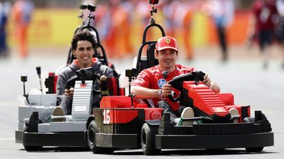 Lego F1 minicars