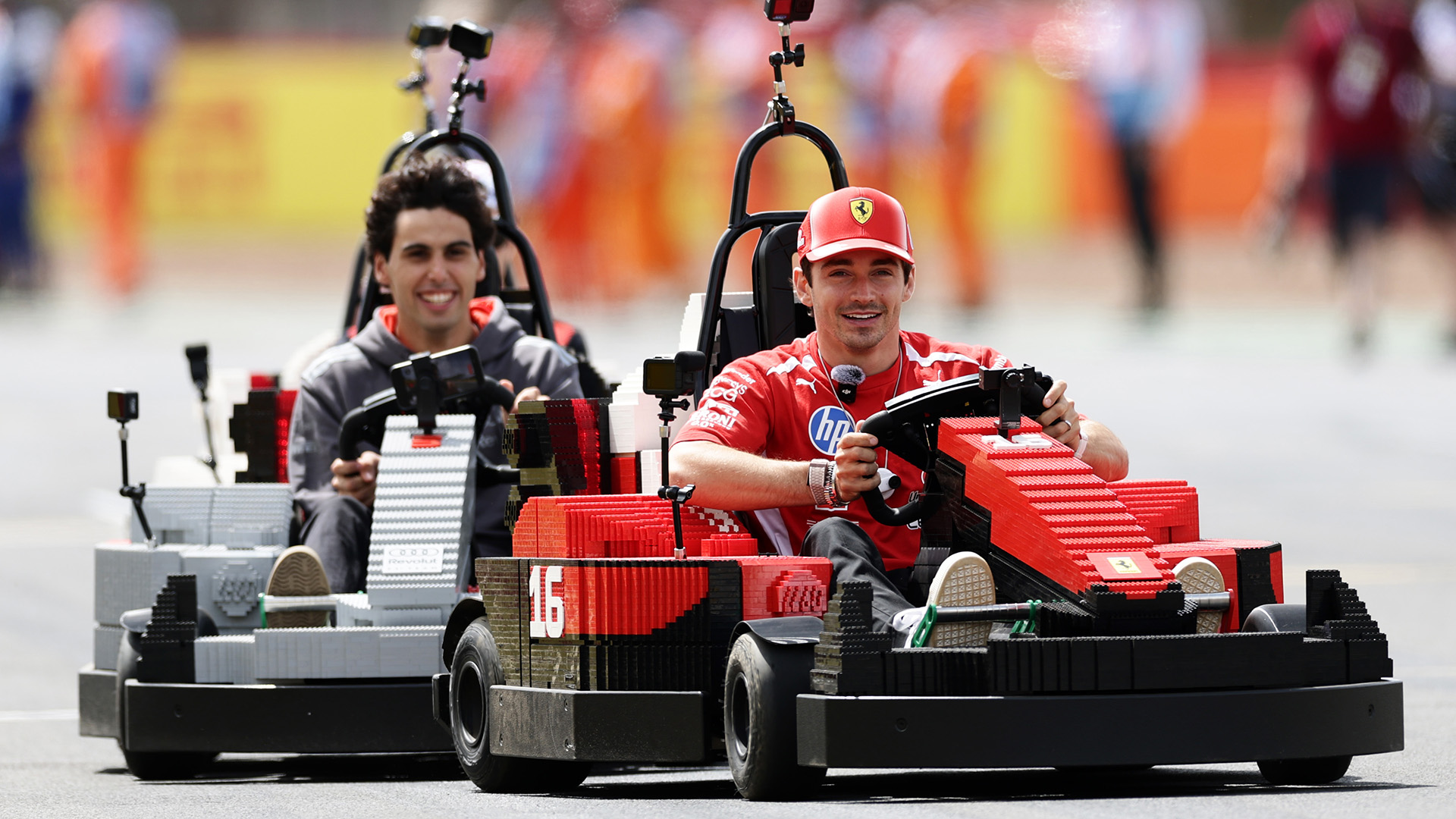 Lego F1 minicars