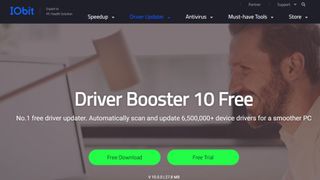 Website screenshot for Driver Booster