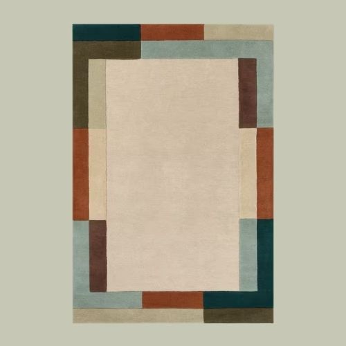 Origin Modern Border Pure Wool Rug