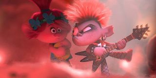 Poppy and Queen Barb in Trolls World Tour