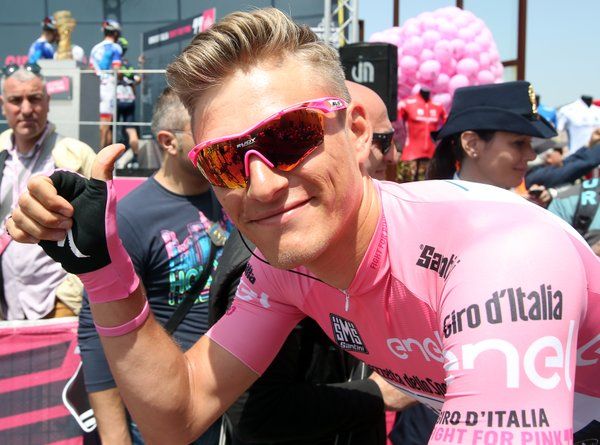 Marcel Kittel (Etixx-QuickStep) seems happy in pink
