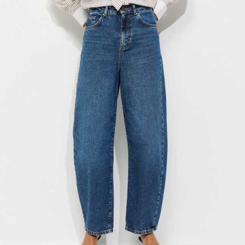 New Look, barrel leg jeans