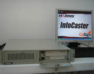 Harris Infocaster Digital Signage System