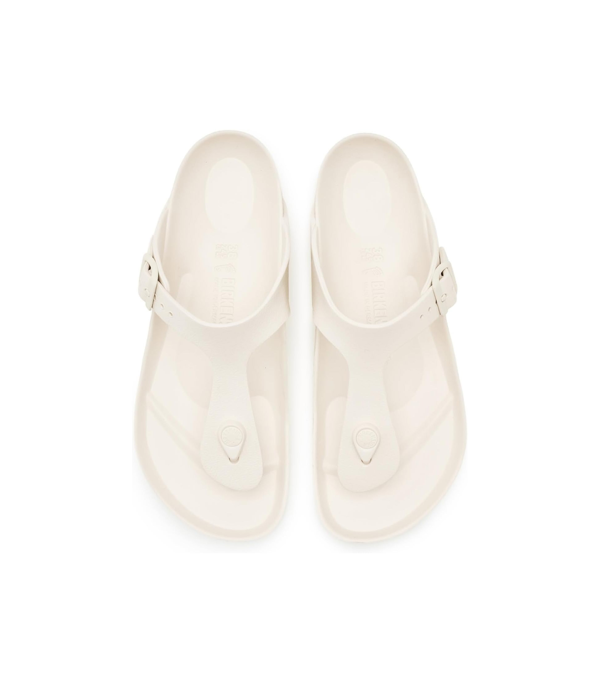 Birkenstock, Gizeh EVA Essentials Sandals in Eggshell