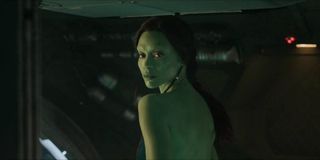 Zoe Saldana as Gamora