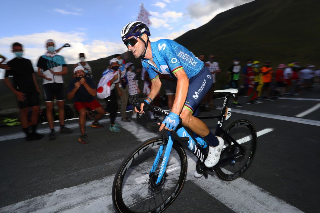 Alejandro Valverde (Movistar) at the Tour de France