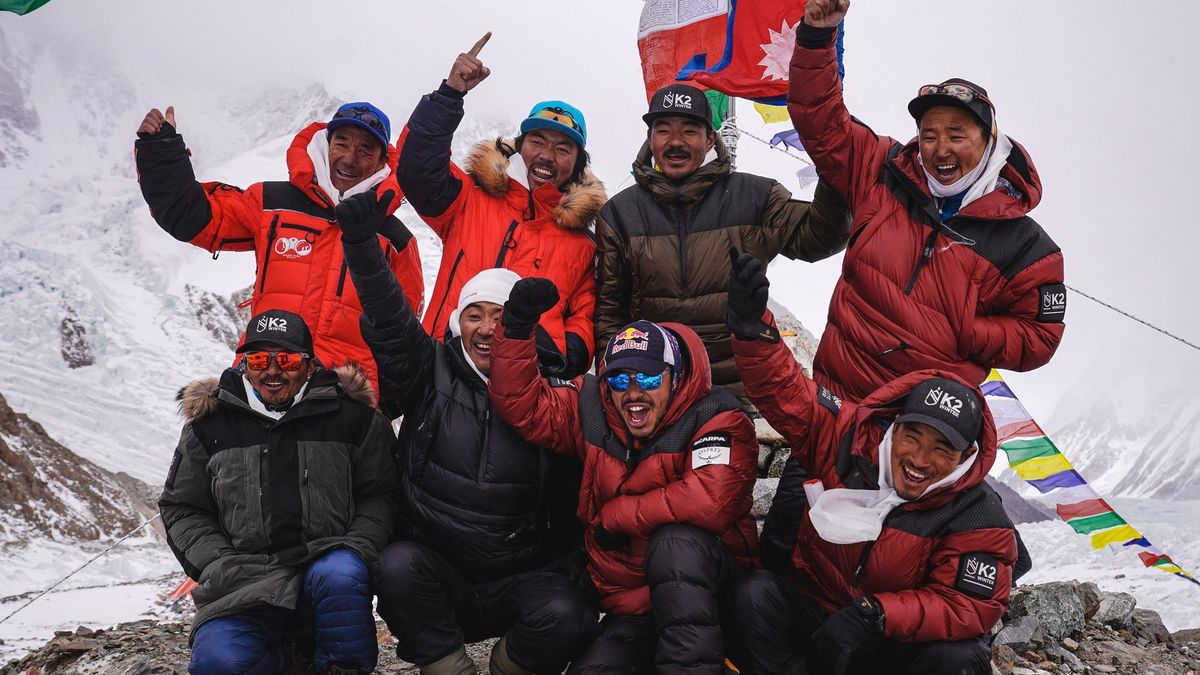 hikers on top of a mountain