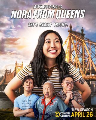 Awkwafina is Nora from Queens on Comedy Central