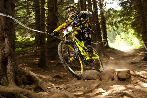 Markus Pekoll racing in Todtnau, Germany