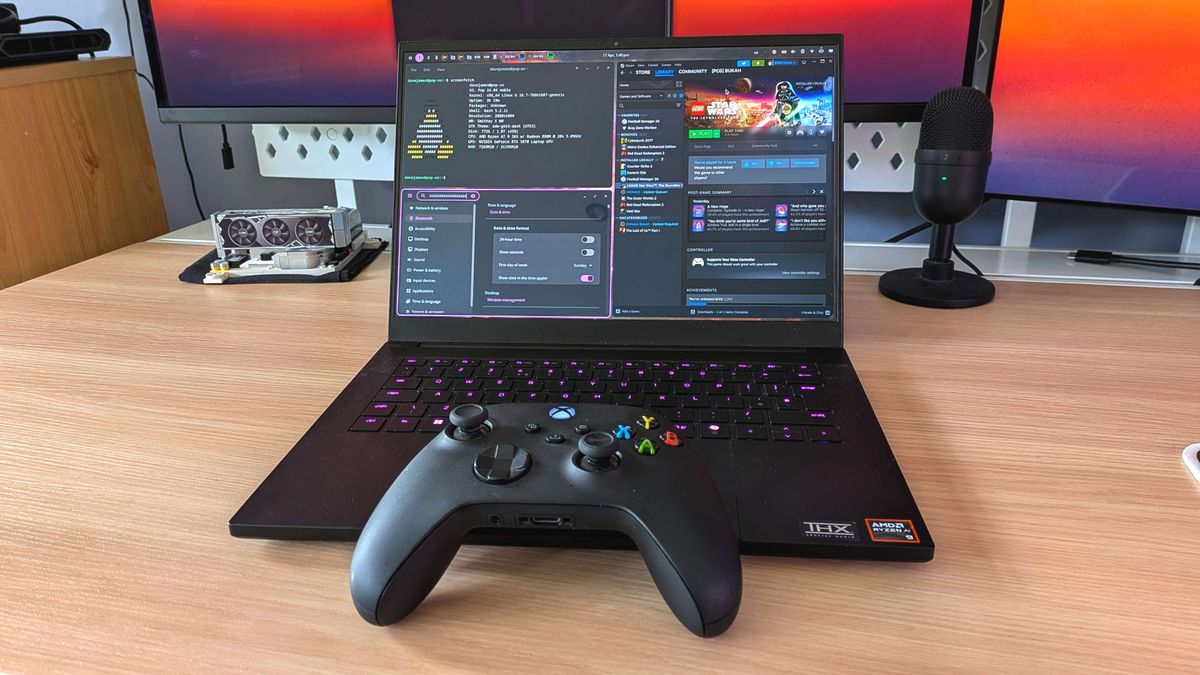 I found out the hard way that Linux is not a dad-friendly gaming OS, and maybe neither is the PC